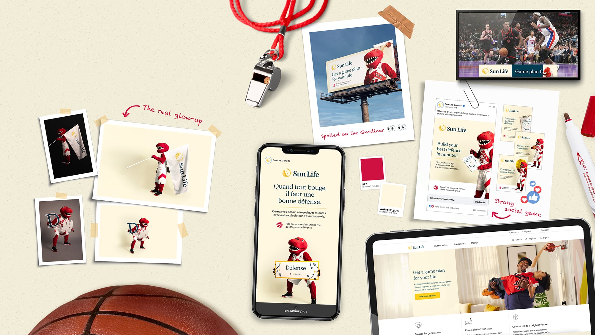 Sun Life × Raptors Year 4 campaign